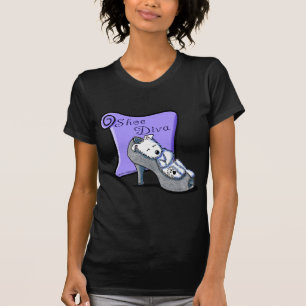 Camiseta DIVA del ZAPATO de Westie