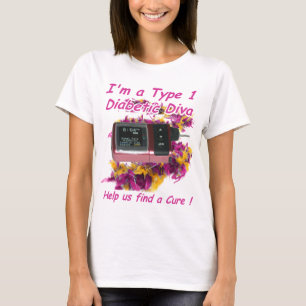 Camiseta Diva diabética
