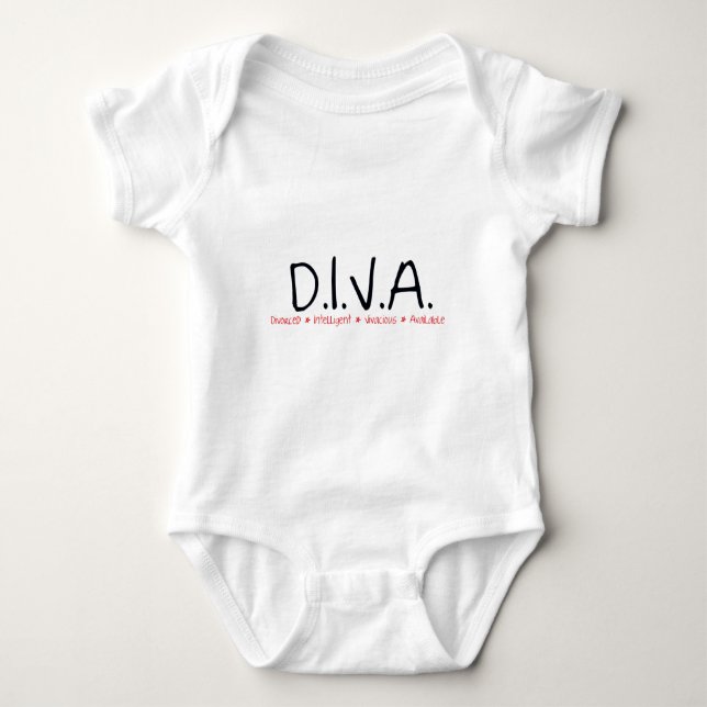 Camiseta DIVA Divorciada (Anverso)