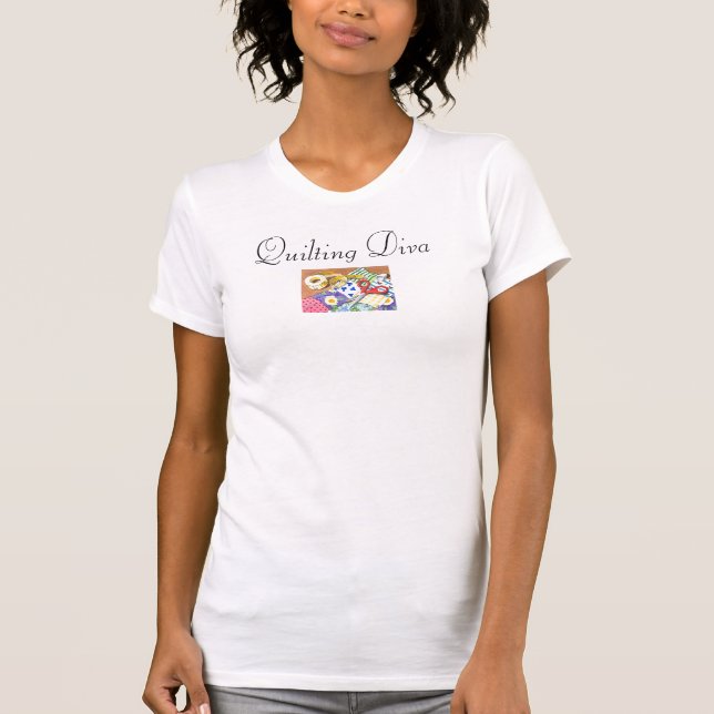 Camiseta Diva que acolcha (Anverso)