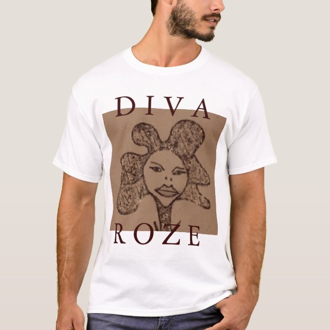 CAMISETA DIVA ROZE VI (Anverso)