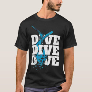 Camiseta dive And Deeper Diver Ocean Scuba Sea 