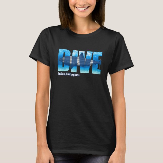 Camiseta DIVE Anilao SCUBA Diving Snorkeling (Anverso)