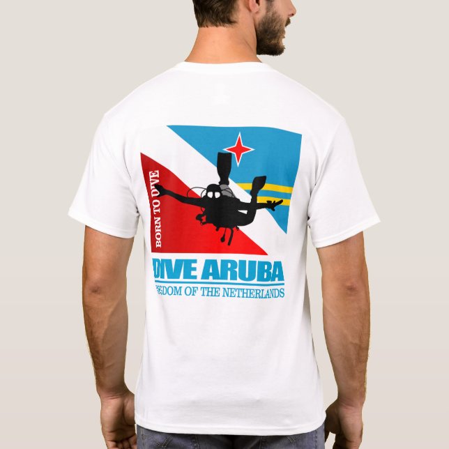 Camiseta Dive Aruba DF2 (Reverso)