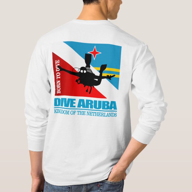 Camiseta Dive Aruba DF2 (Reverso)
