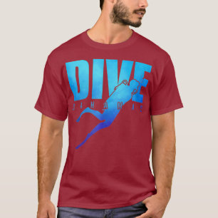 Camiseta DIVE BAHAMAS Scuba Diver Arrecife buceo Snorkel