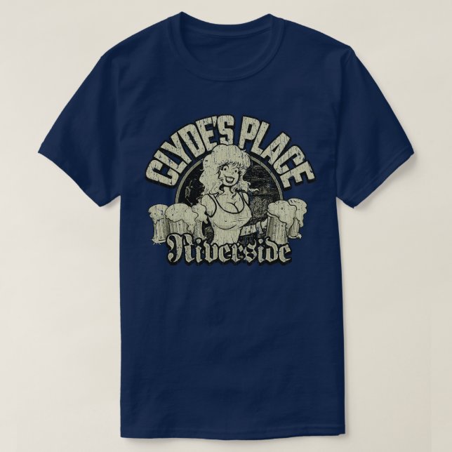 Camiseta Dive Bar Clydes Place 9 (Diseño del anverso)