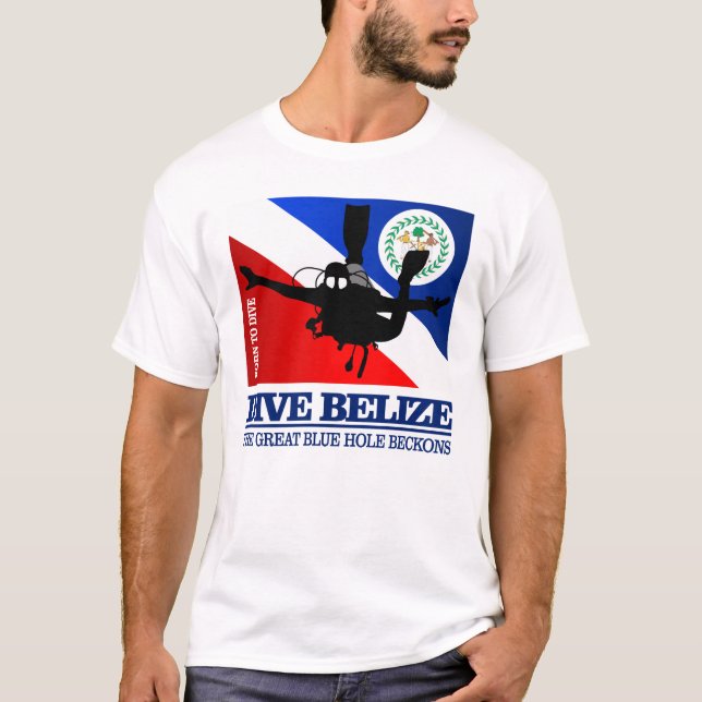 Camiseta Dive Belize DF2 (Anverso)