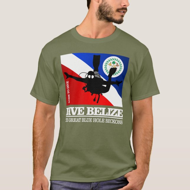Camiseta Dive Belize DF2 (Anverso)