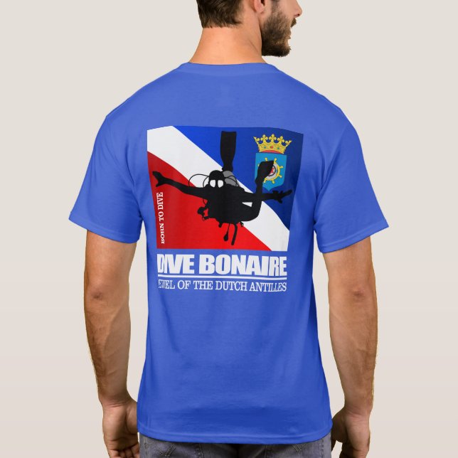 Camiseta Dive Bonaire DF2 (Reverso)