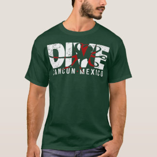 Camiseta DIVE Cancún México SCUBA OTRO DE BUCEO