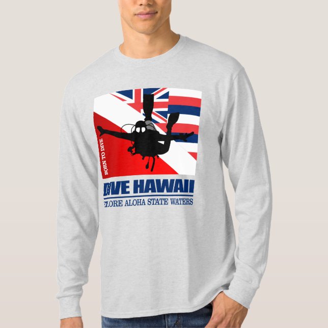 Camiseta Dive Hawaii DF2 (Anverso)