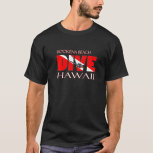 Camiseta Dive Ho'okena Beach Hawaii Scuba Buceo Snorkeling