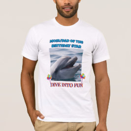 Camiseta Dive into Fun - Parent of the Birthday Star