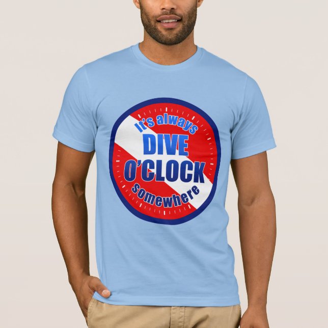 Camiseta Dive O'Clock (Anverso)