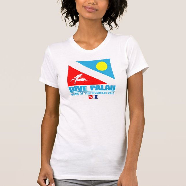 Camiseta Dive Palau Apparel (Anverso)