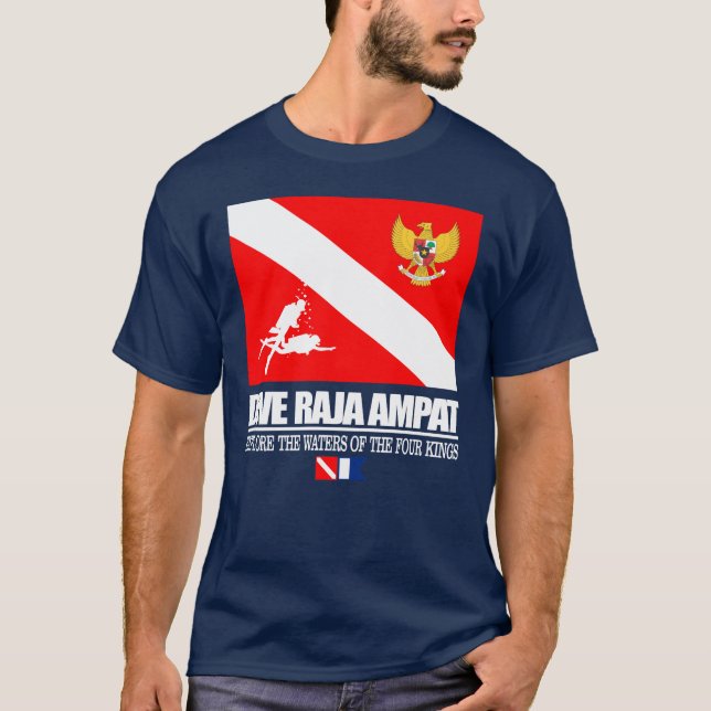 Camiseta Dive Raja Ampat (sq.) (Anverso)
