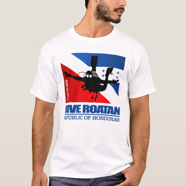 Camiseta Dive Roatan DF2 (Anverso)