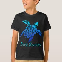 Dive Roatan, Honduras Vintage Tribal Turtle Vacati