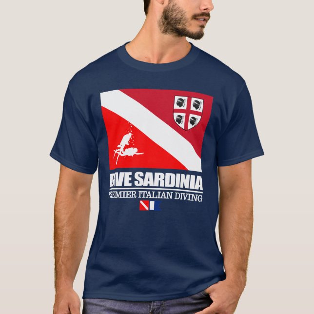 Camiseta Dive Sardinia (sq.) (Anverso)