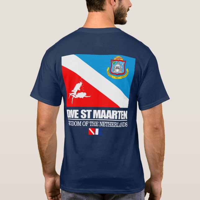 Camiseta Dive St Maarten (sq. (Reverso)
