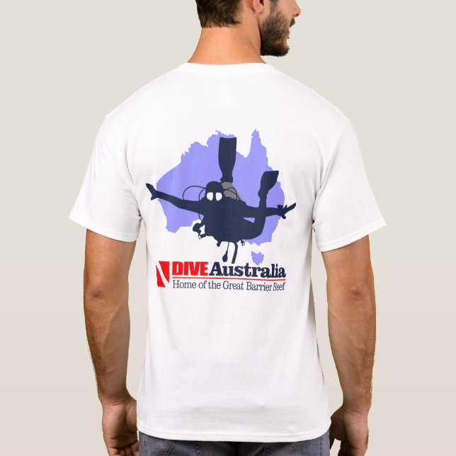 Camiseta DIVEAustralia 2 (Reverso)