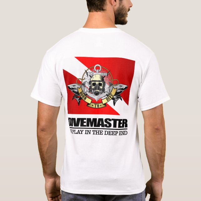 Camiseta Divemaster (BTD) (Reverso)