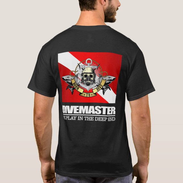 Camiseta Divemaster (BTD) (Reverso)