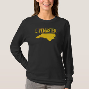 Camiseta Divemaster Scuba Instructor de Buceo de Carolina d
