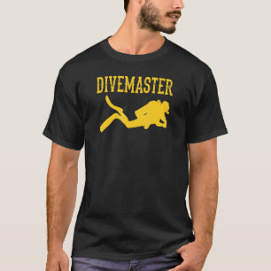 Camiseta Divemaster Scuba Instructor de Buceo Dive Flag Sty