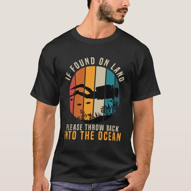 Camiseta Diver & Diving in the Ocean (Anverso)