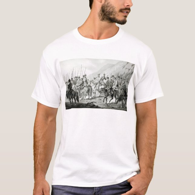 Camiseta Diversas tribus de los Cossacks rusos (Anverso)