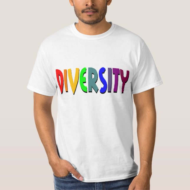 Camiseta Diversidad (arcoiris) (Anverso)
