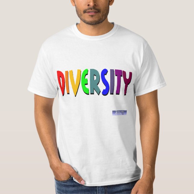 Camiseta Diversidad (arcoiris) (Anverso)