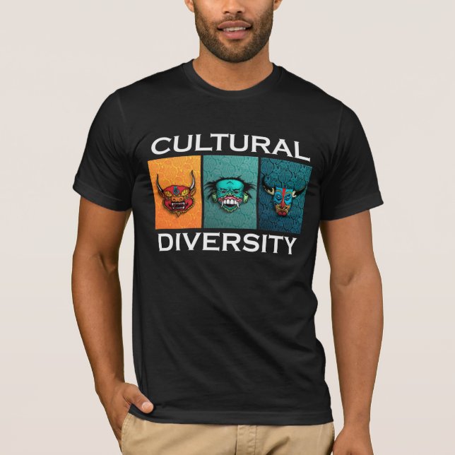 Camiseta Diversidad cultural (Anverso)