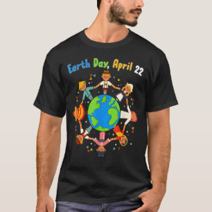 Camiseta Diversidad cultural niños en todo el mundo