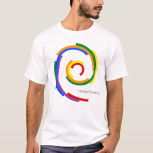 Camiseta Diversidad de Debian