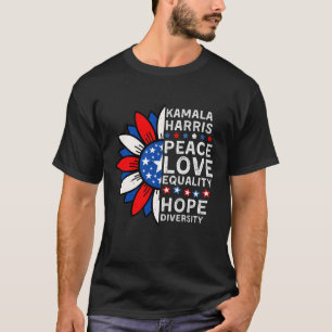 Camiseta Diversidad de esperanza de igualdad Kamala Harris