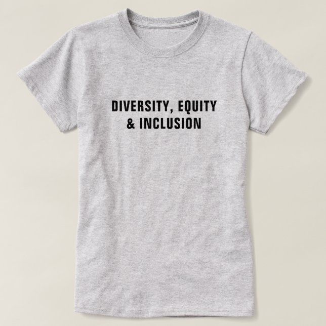 Camiseta Diversidad, Equidad e Inclusión™ (Diseño del anverso)