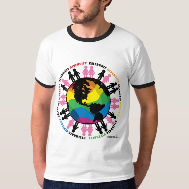 Camiseta Diversidad LGBT (Anverso)