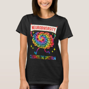 Camiseta Diversidad neurodivergente espectro cerebral conci