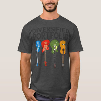 Camiseta Diversificación de la cartera de Guitars Electric 