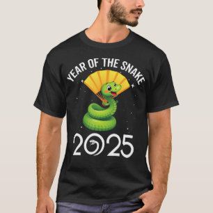 Camiseta Diversión 2025 Año Del Adulto Camisas De Serpiente