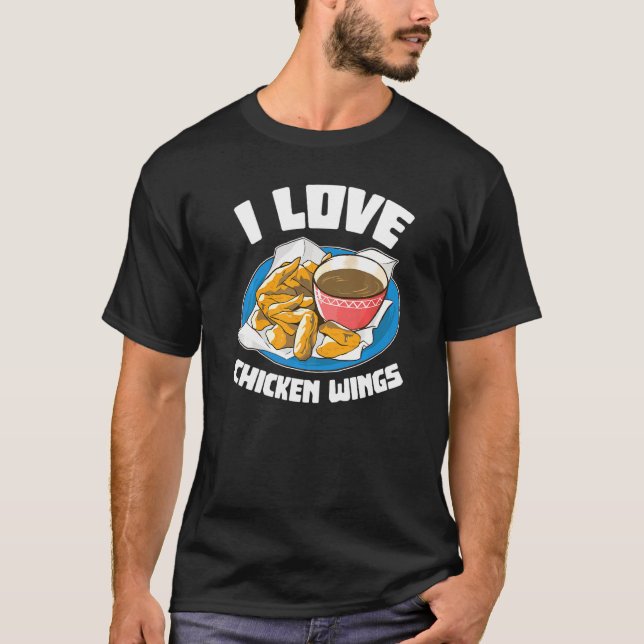 Camiseta Diversión a la comida de las algas de pollo (Anverso)