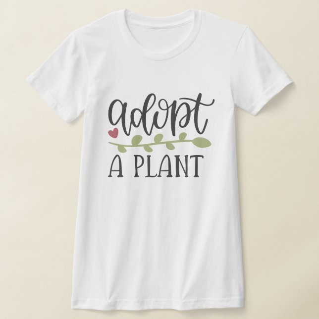 CAMISETA DIVERSIÓN ADOPTA UNA PLANTA  (Distribución)