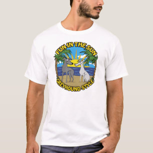 CAMISETA DIVERSIÓN AL SOL AL ESTILO GALGO