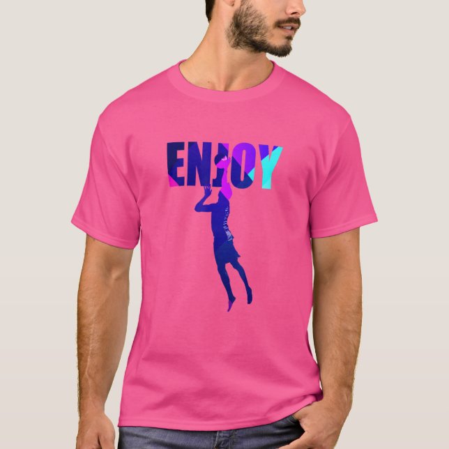 Camiseta Diversión al voleibol (Anverso)