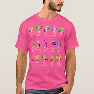 Camiseta Diversión Álgebra Baile Función Profesor de Matemá