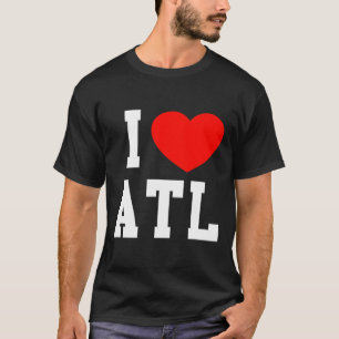Camiseta Diversión Amar Atlanta Georgia Recuerdo Vacaciones