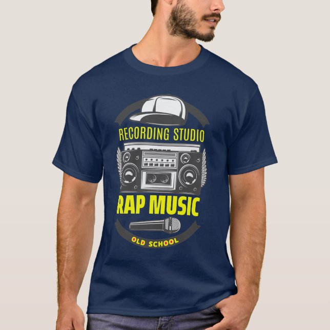 Camiseta Diversión antigua de HIP HOP (Anverso)